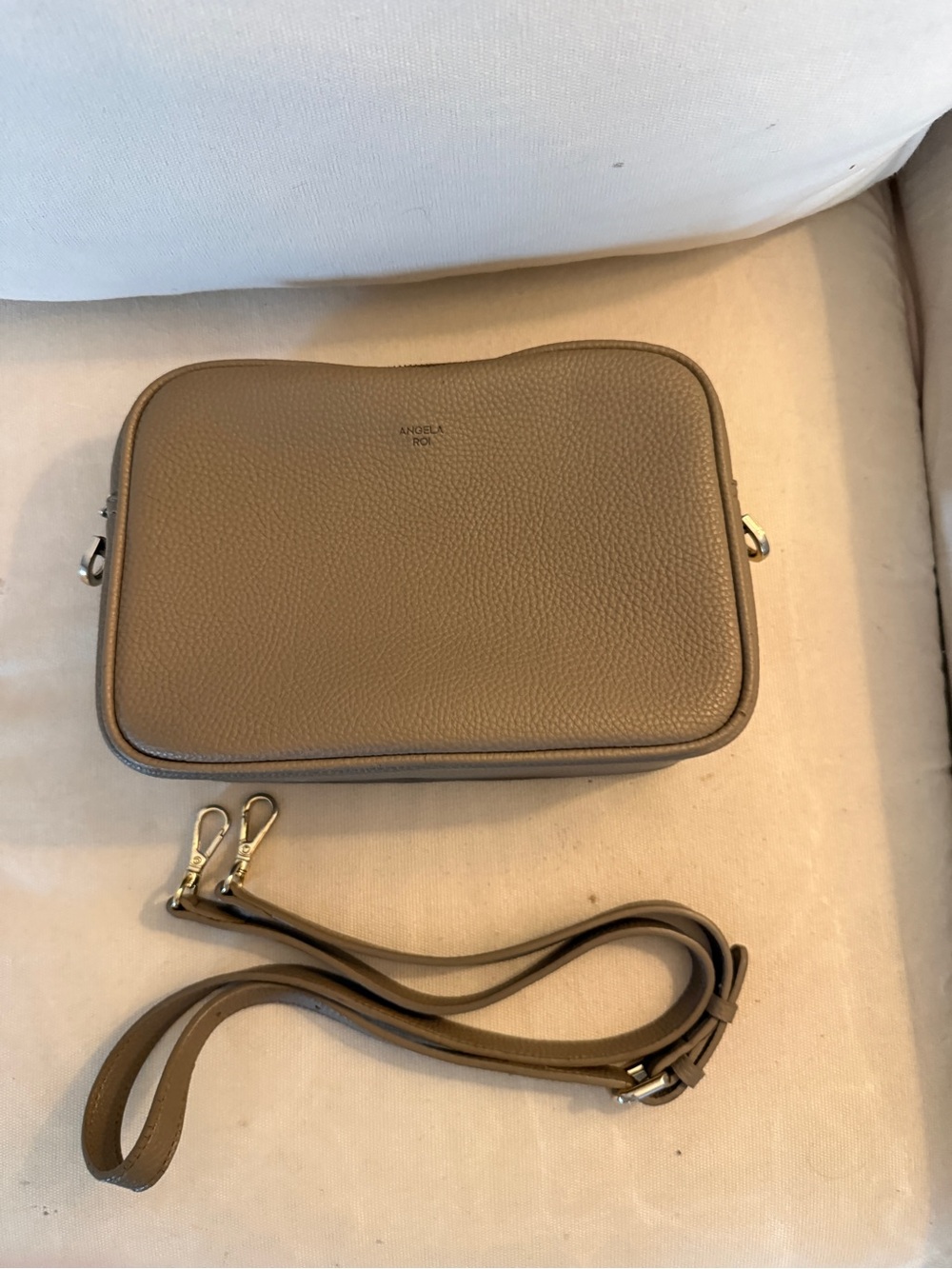 Angel Roi Grace Crossbody in Mud Beige
